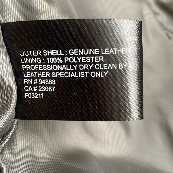 Bernardo leather jacket - Picture 5 of 6